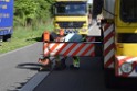 LKW in Boeschung A 3 Rich Frankfurt Hoehe Roesrath Lohmar P032